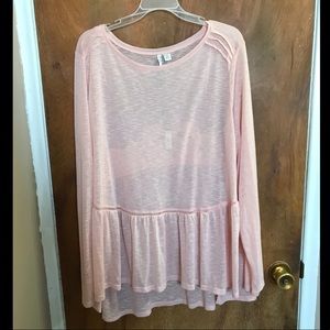 Lauren Conrad peplum top